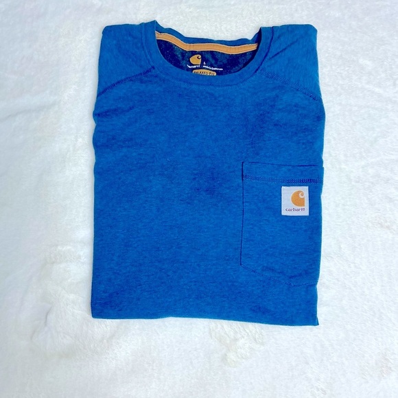 Carhartt Blue Short Sleeve Tee - Picture 1 of 6